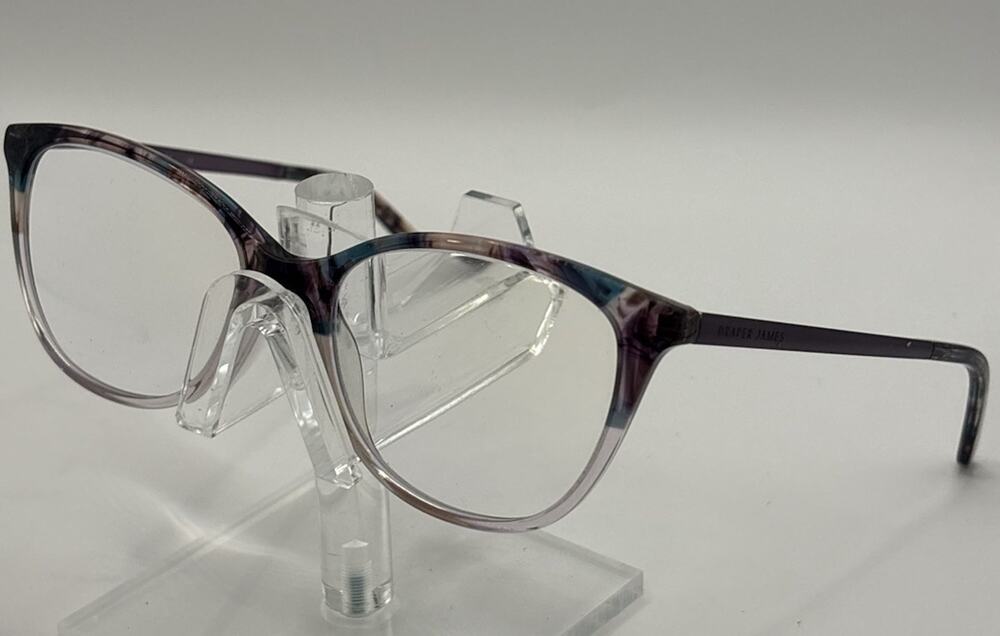 Draper James DJ5008 505 Plum Gradient Cat Eye Eyeglasses Frame 51-17-135